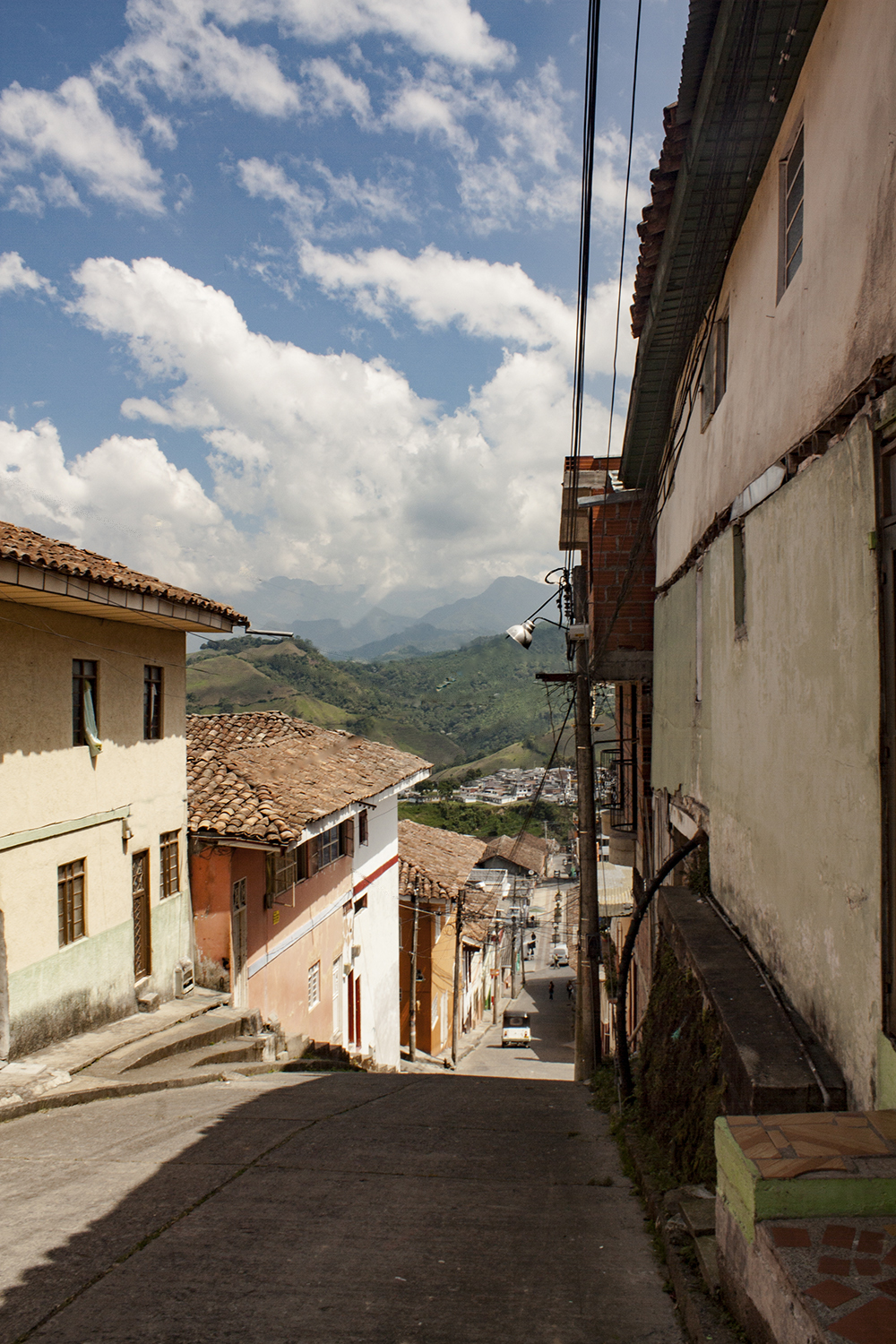 Vista hacia el centro Neira, Caldas, Colombia