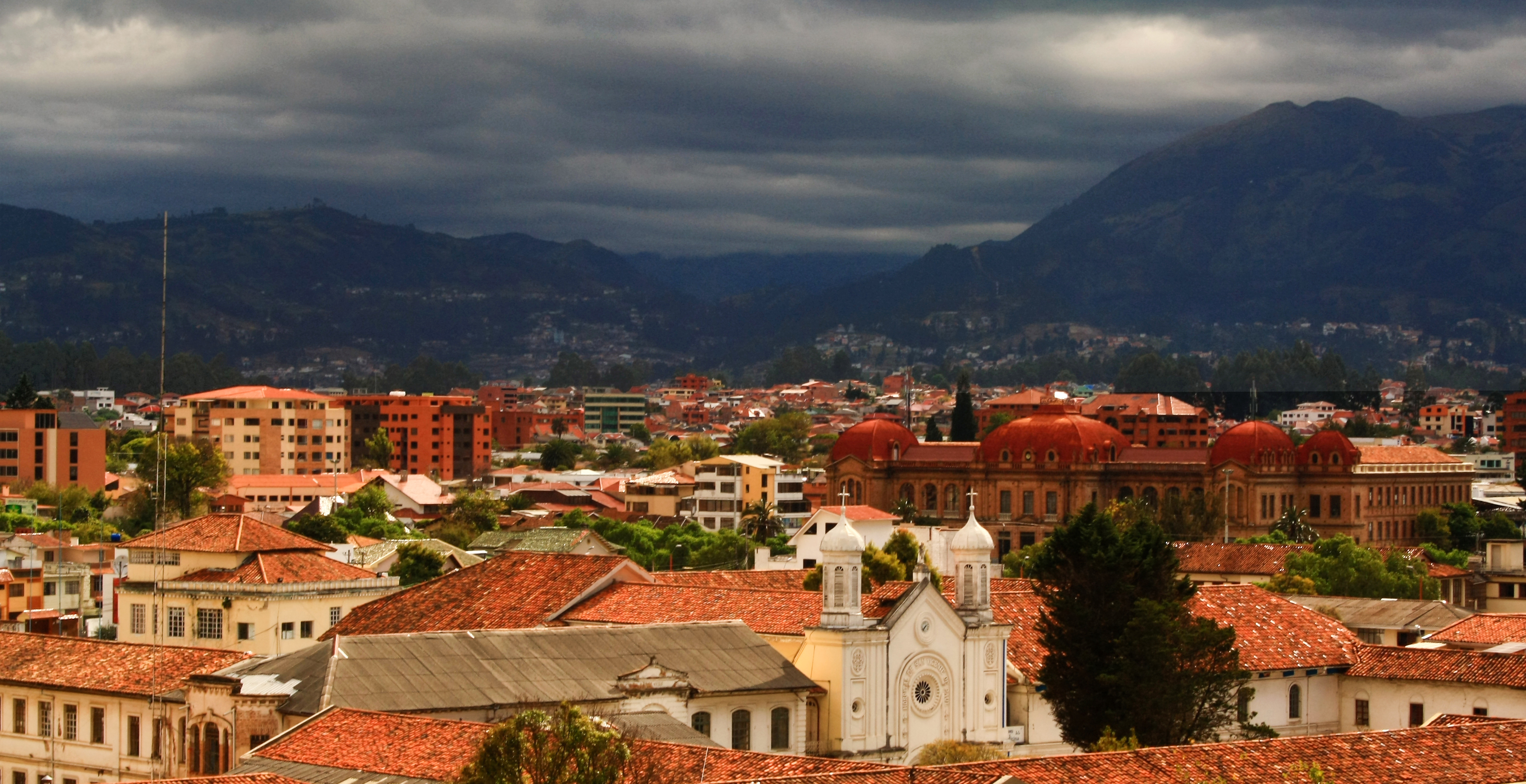 Vista de la ciudad Cuenca, Provincia de Azuay, Ecuador