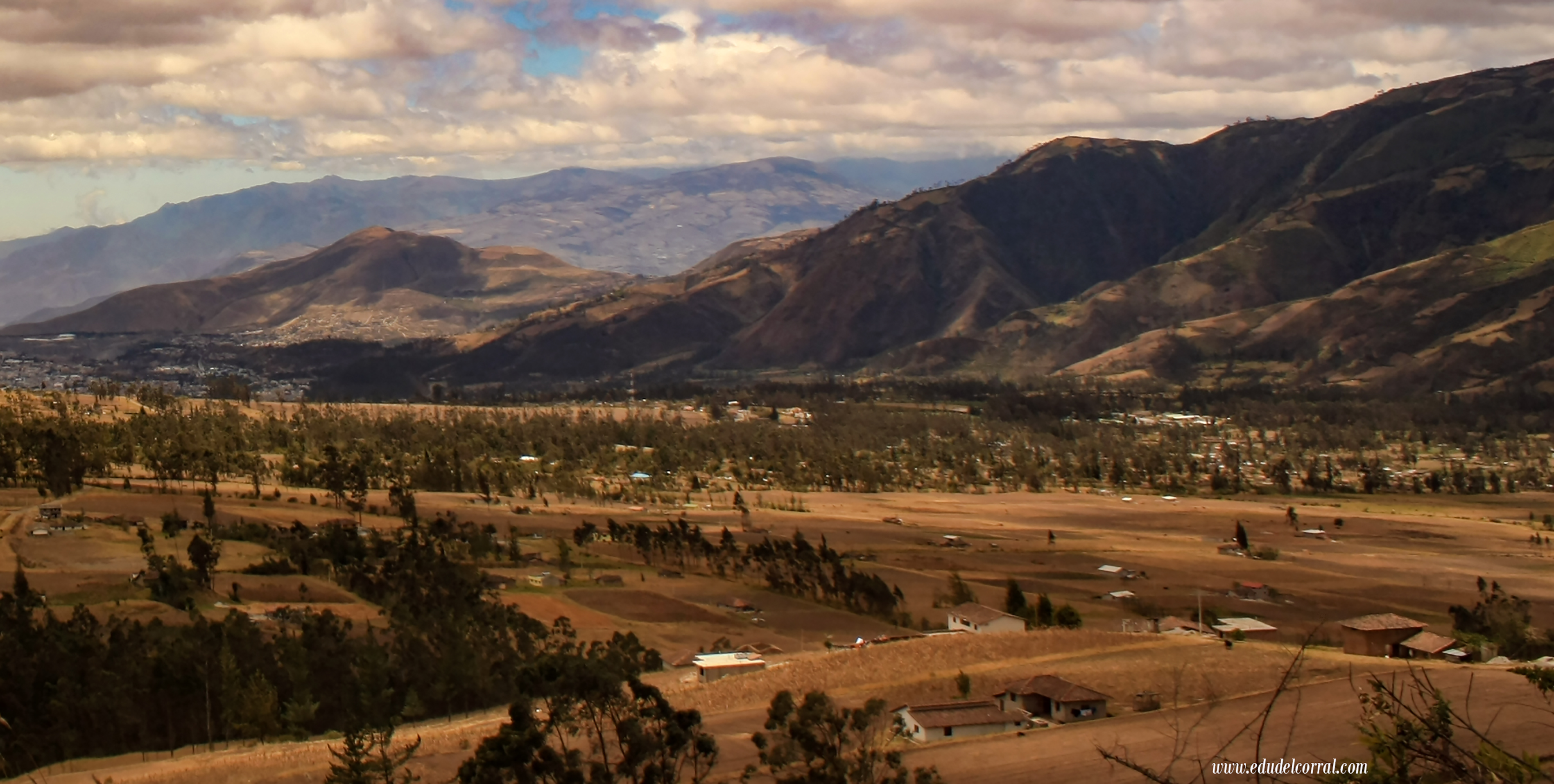 El valle Valle del Imbabura, Provincia de Imbabura, Ecuador