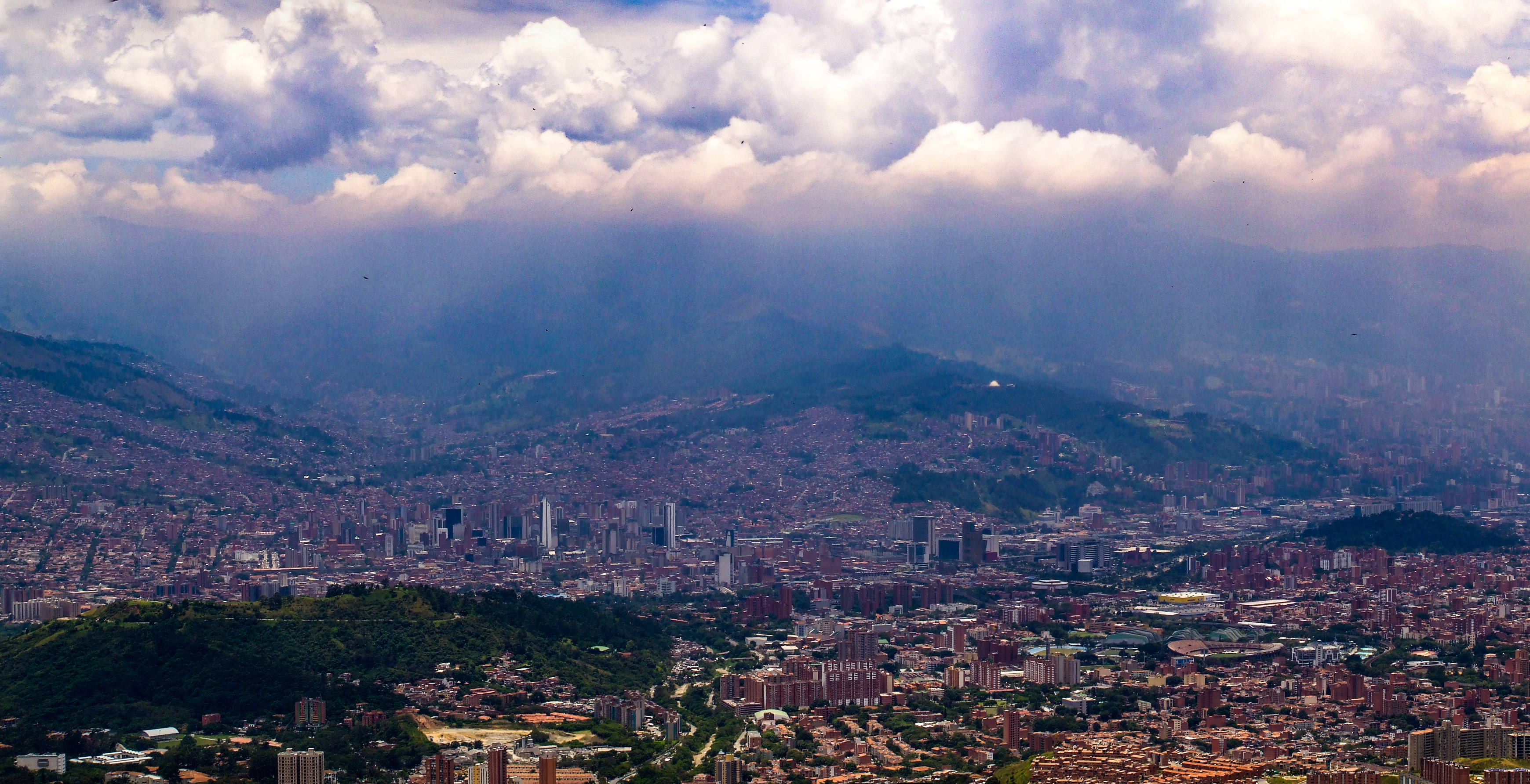 Vista a Medellín ciudad de Medellín, Antioquia, Colombia