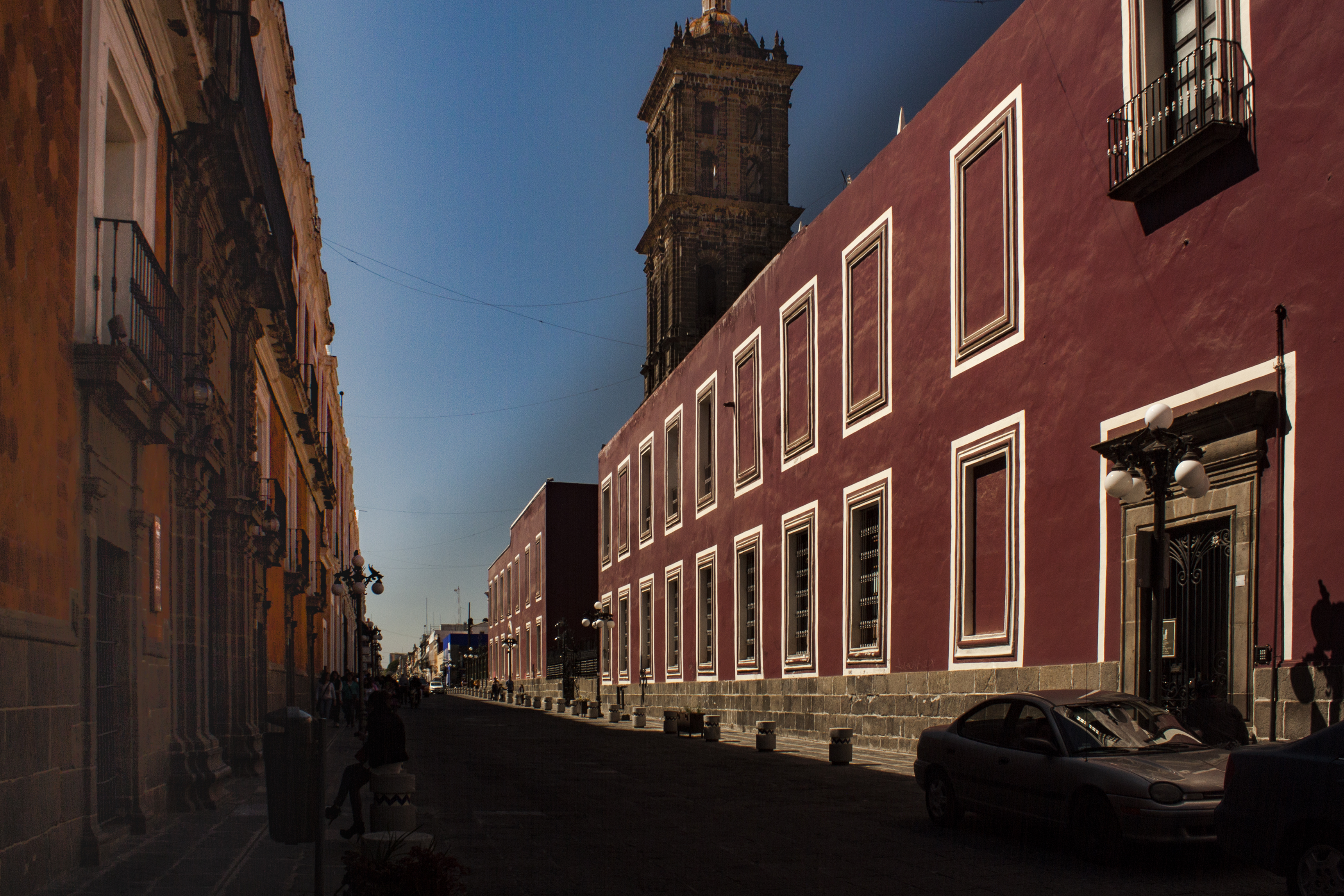 Las calles del centro Puebla, Puebla, México