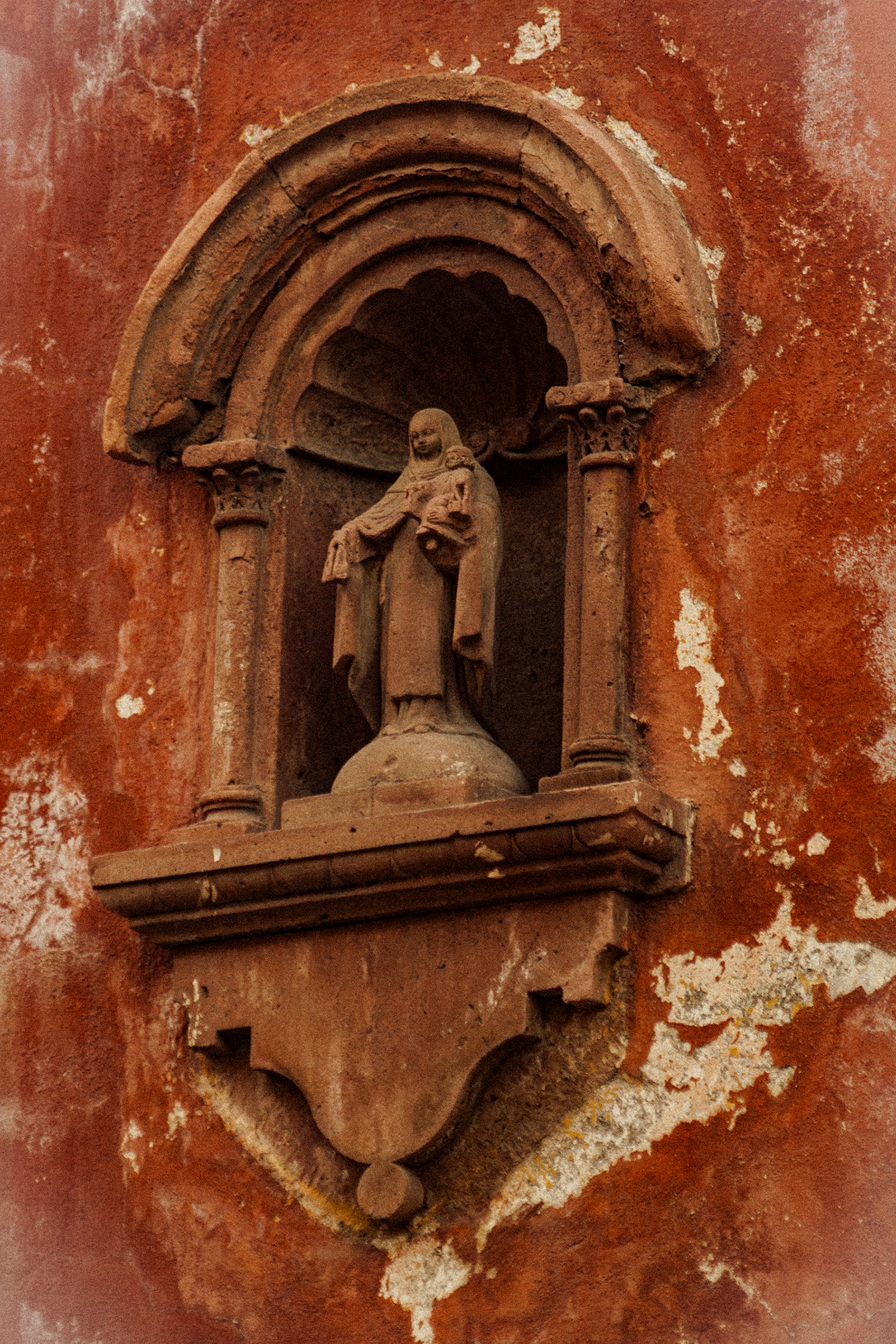 Detalle de la facha San Miguel de Allende, Guanajuato, México