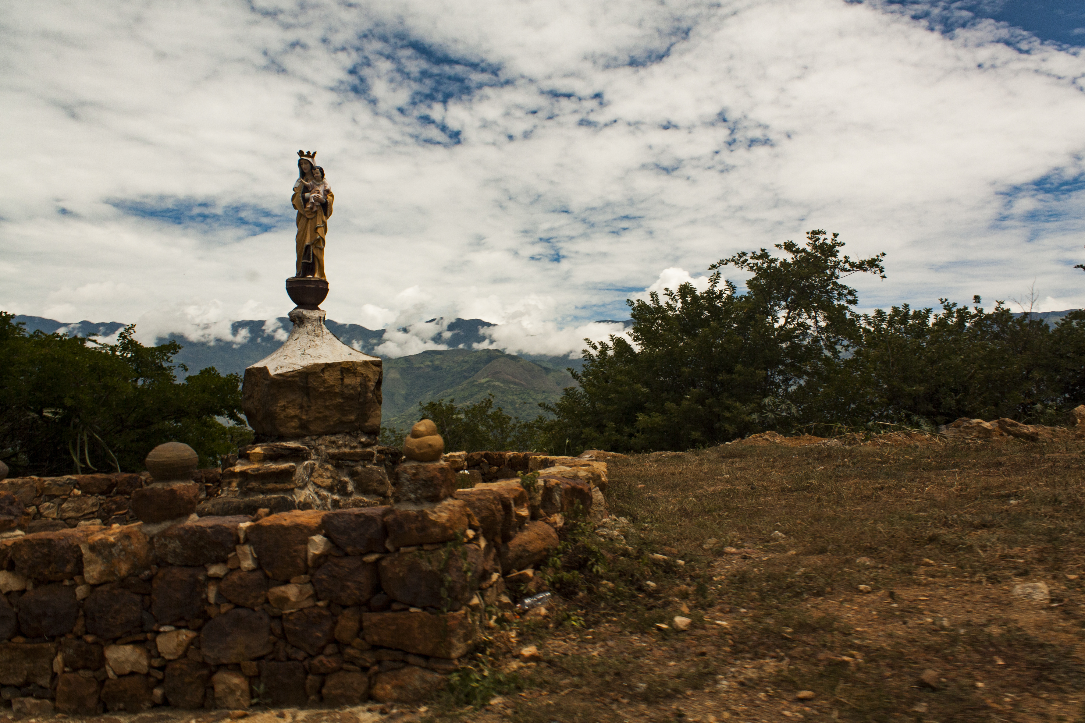 La Virgen del Camino Guane, Santander, Colombia