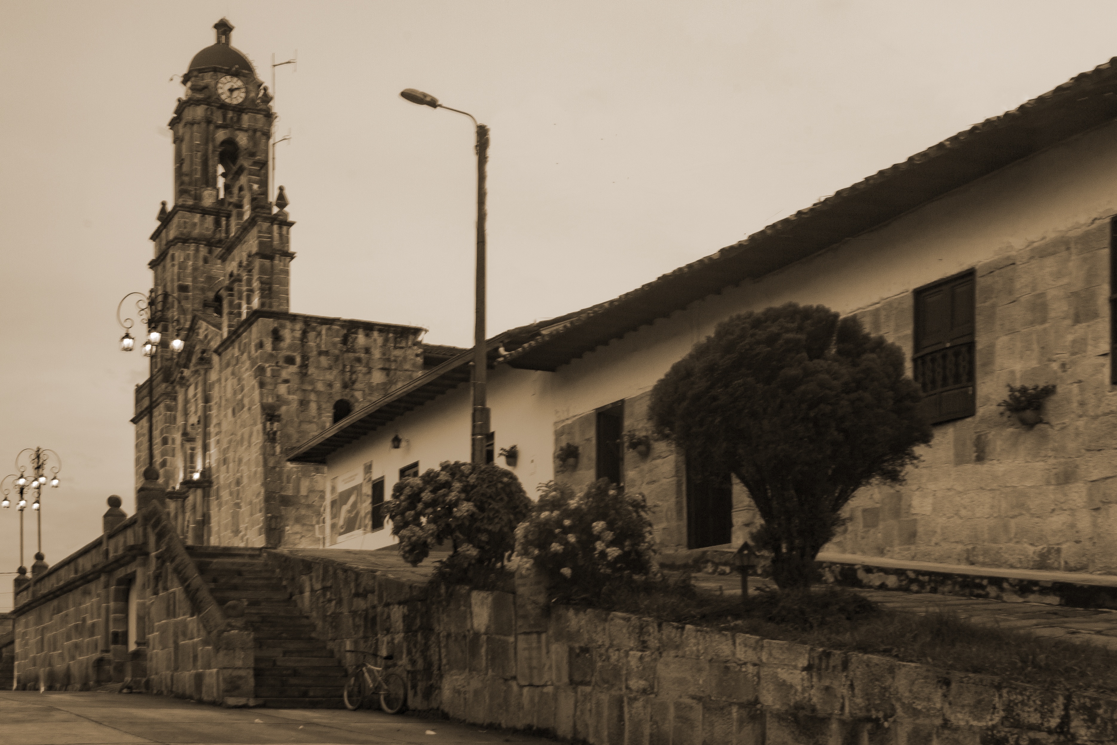 Anocheciendo Guadalupe, Santander, Colombia