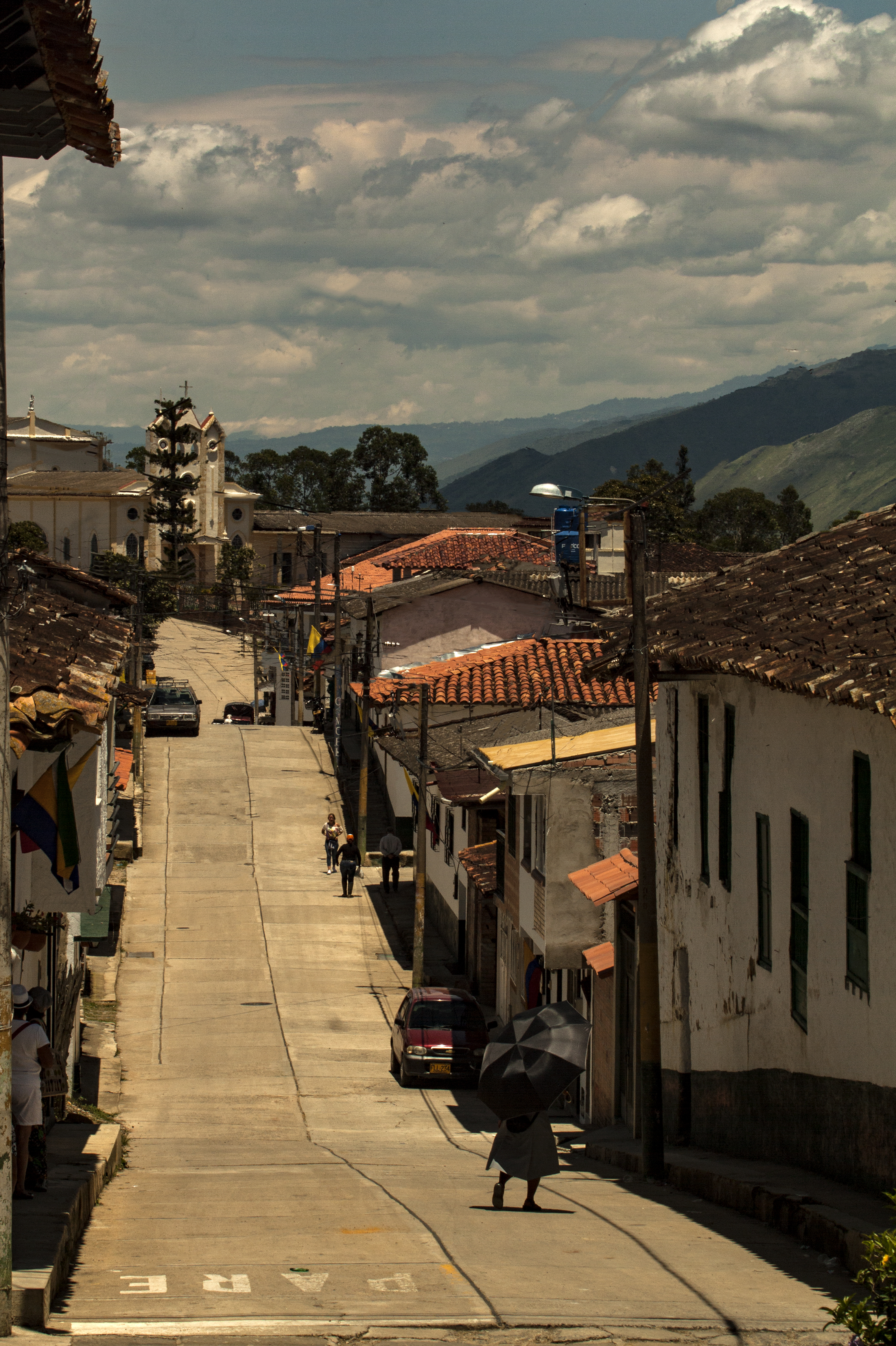 Al otro lado de la calle Guadalupe, Santander, Colombia