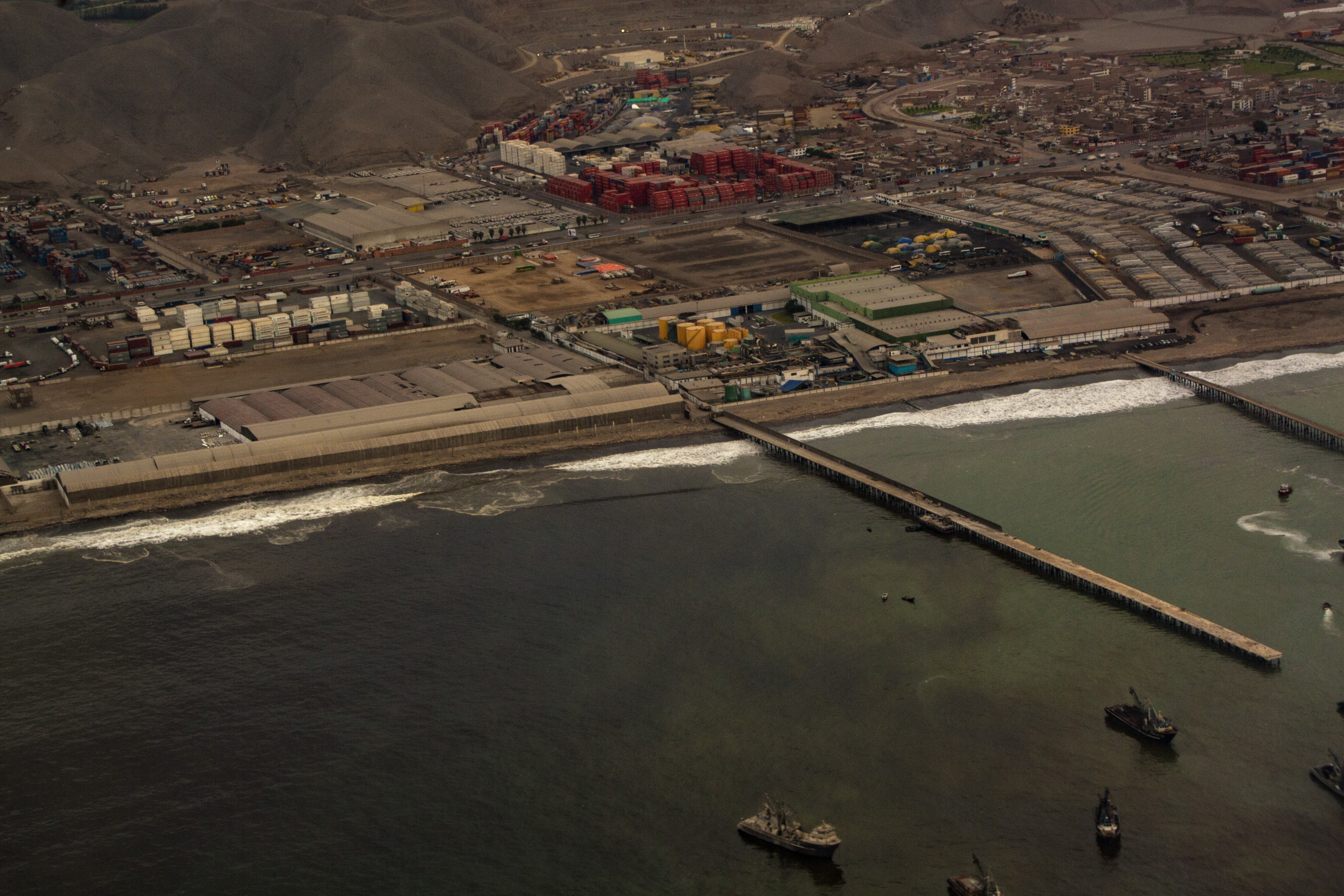 El puerto Callao, Lima, Perú