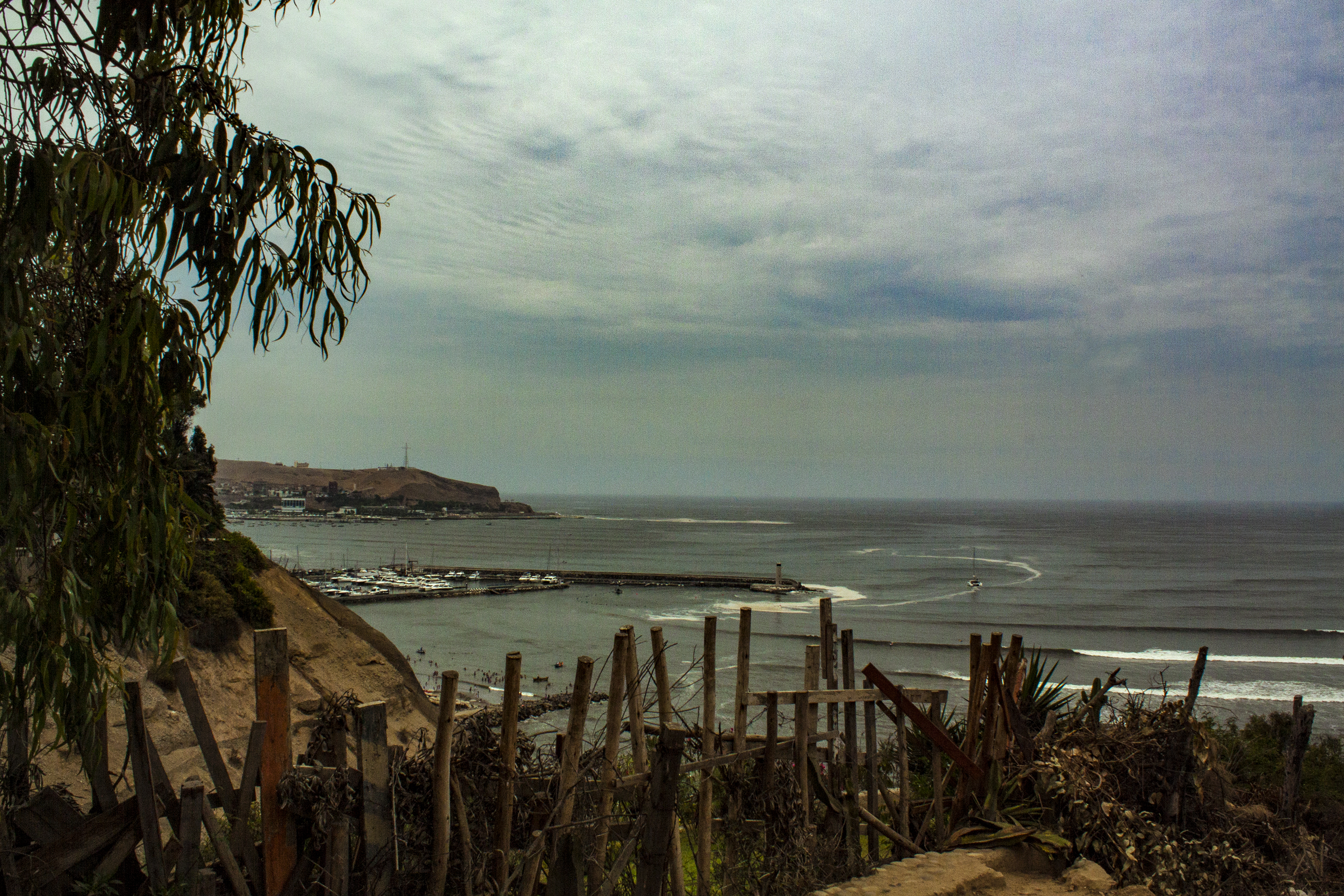 Vista hacia Chorrilos Barranco, Lima, Perú