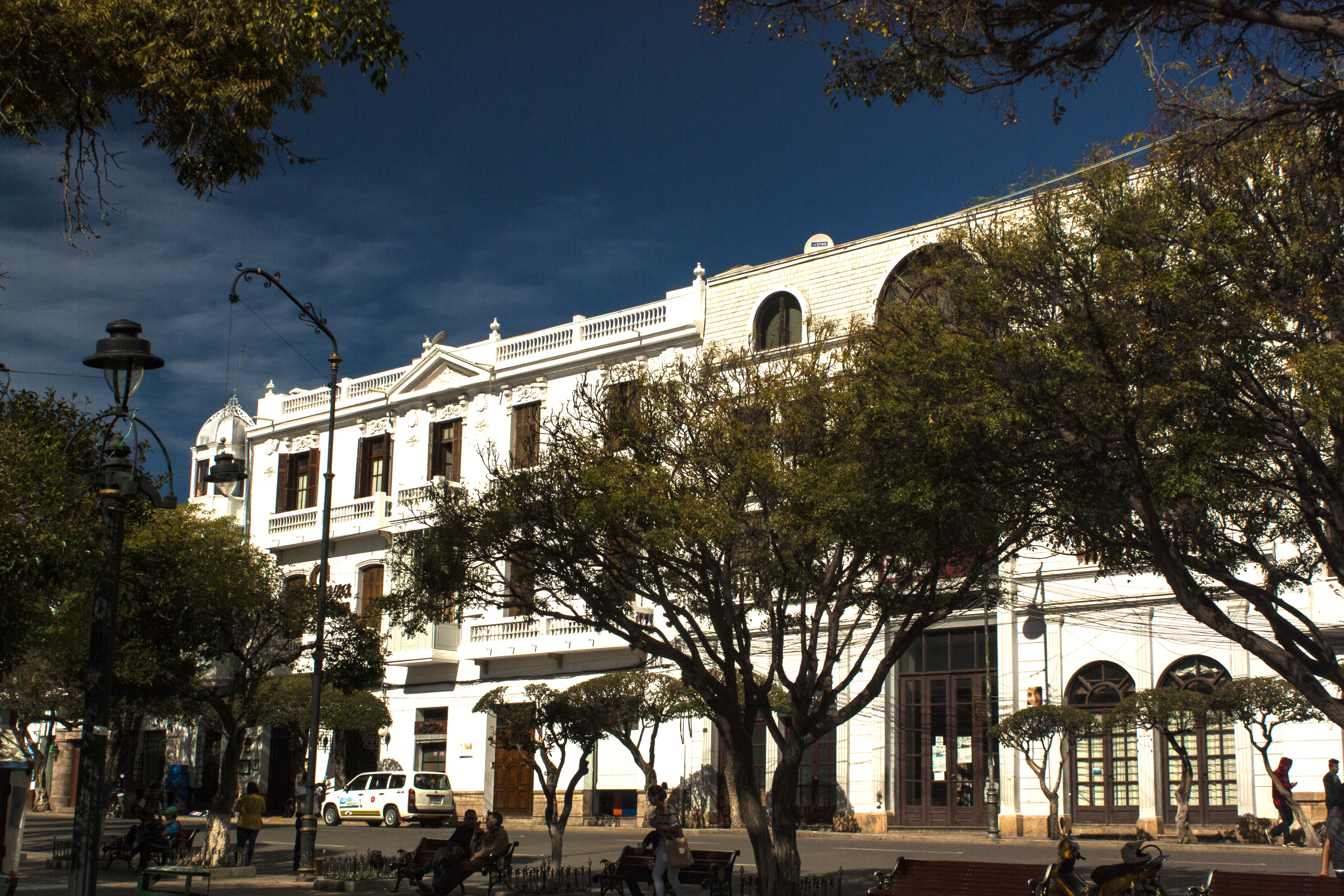 La Plaza de Armas ciudad de Sucre, Chuquisaca, Bolivia