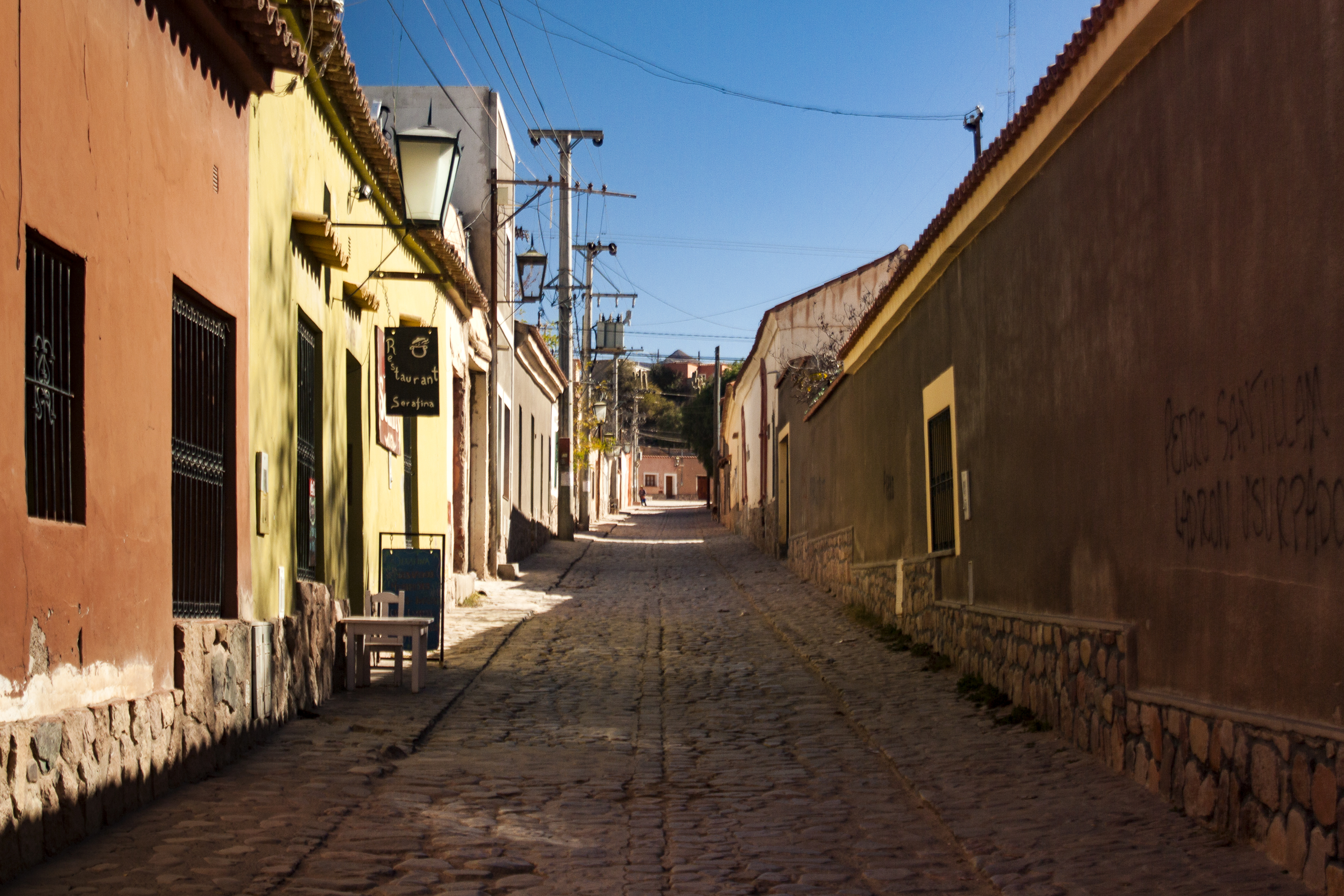 Calle de Salta Humahuaca, Jujuy, Argentina