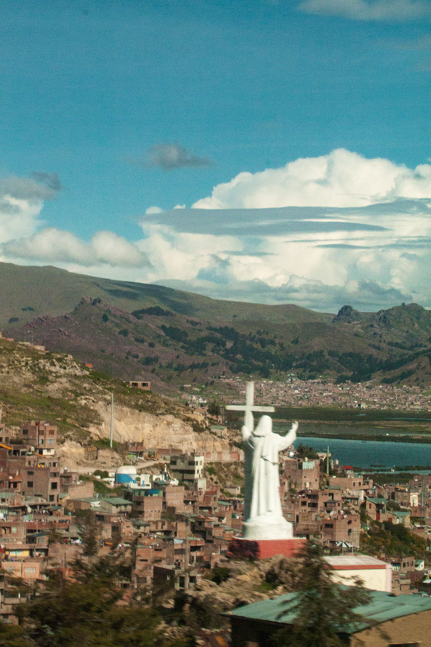 El Cristo Lago, Titicaca, Puno, Perú