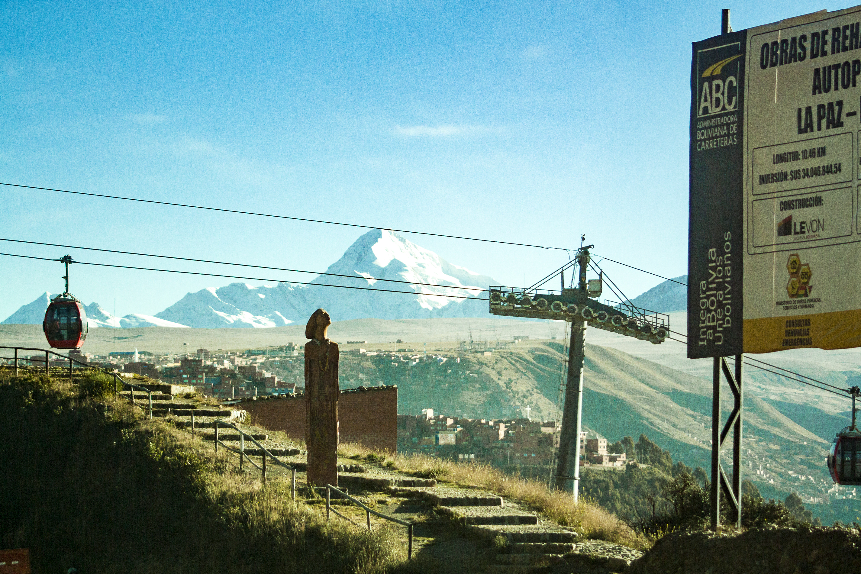 Entrada hacia la Paz El Alto, La Paz, Bolivia