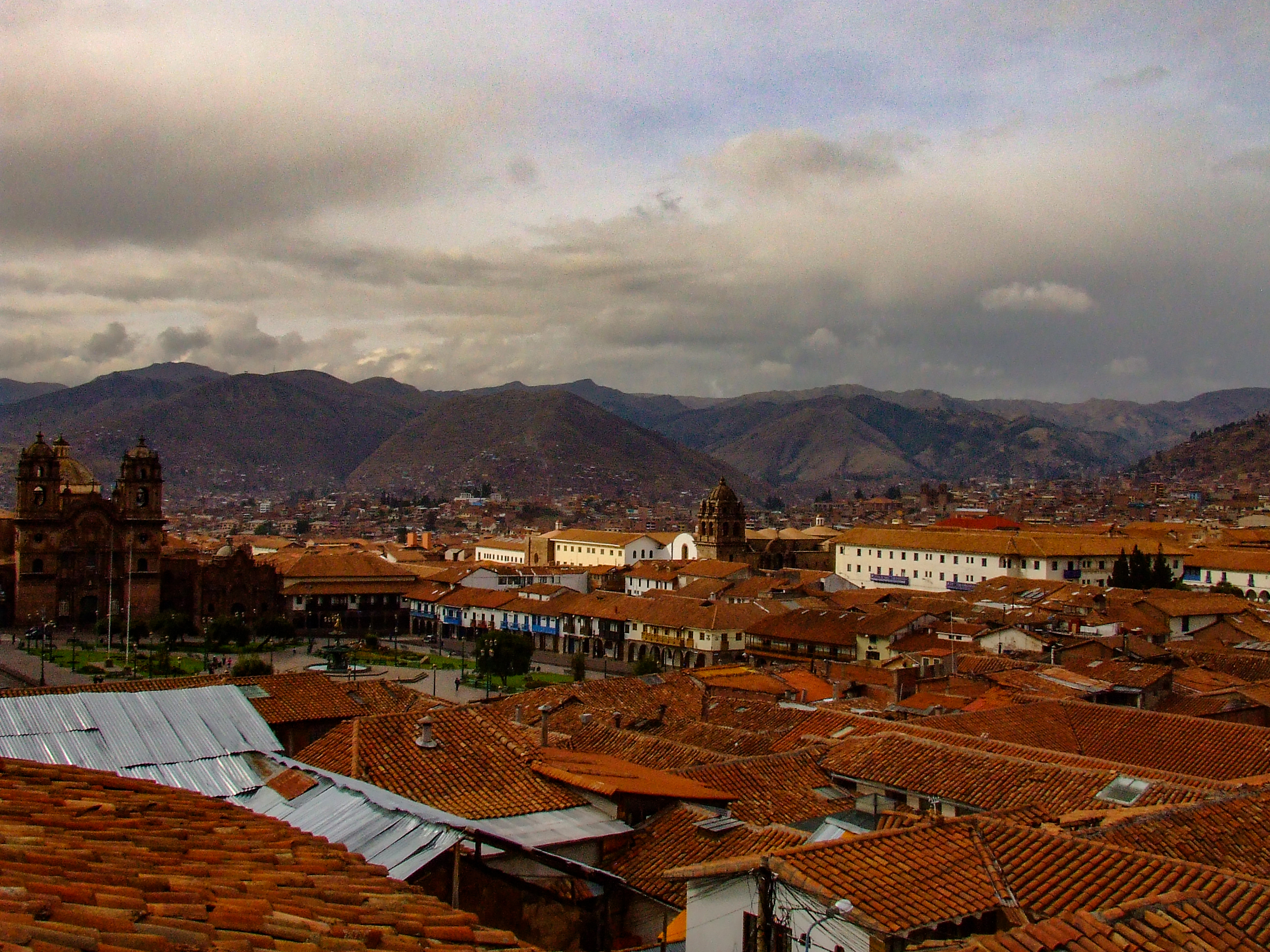 Vista dela ciudad Centro histórico de Cusco, Cusco, Perú