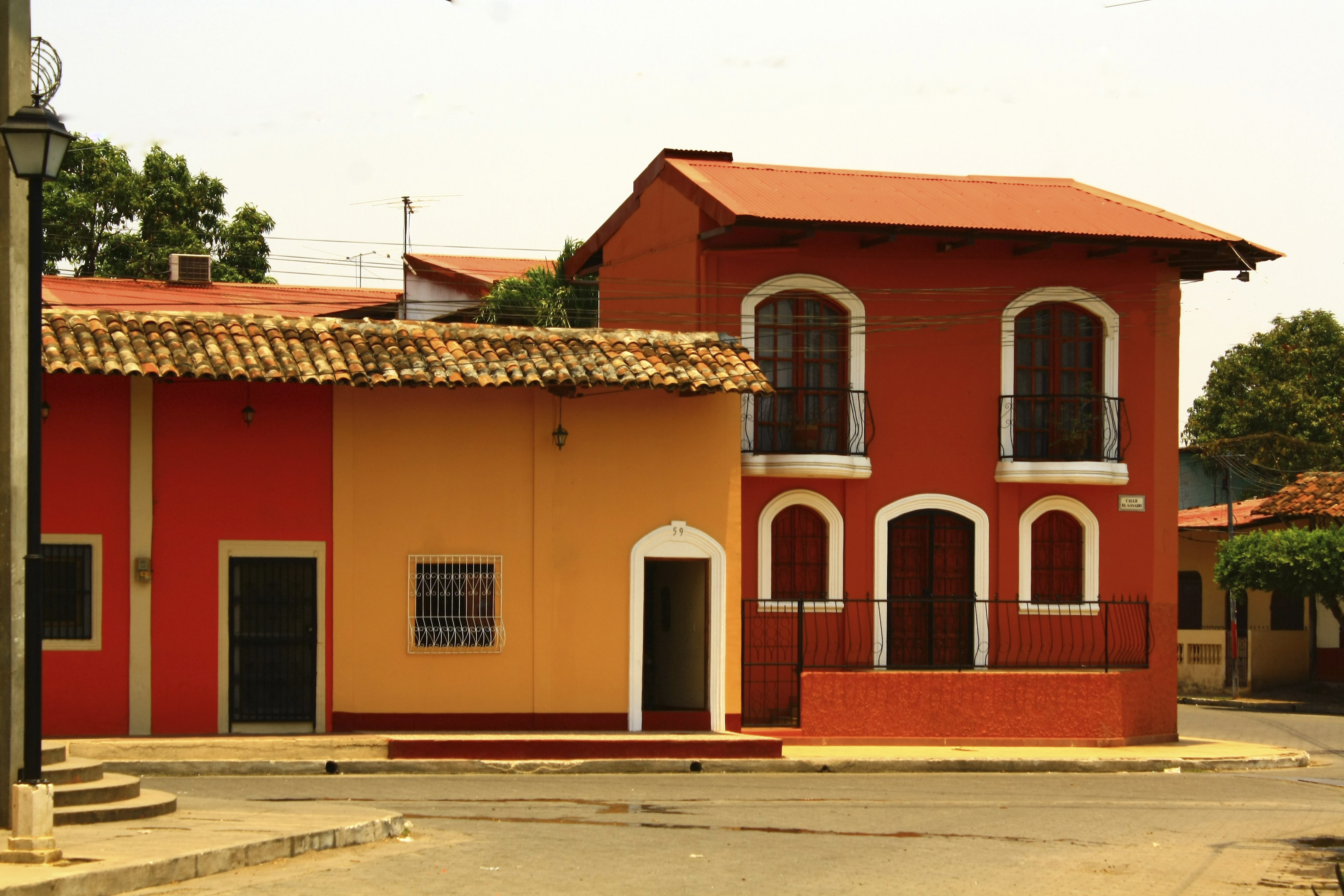 Calles de Granada Centro Histórico, Granada, Nicaragua