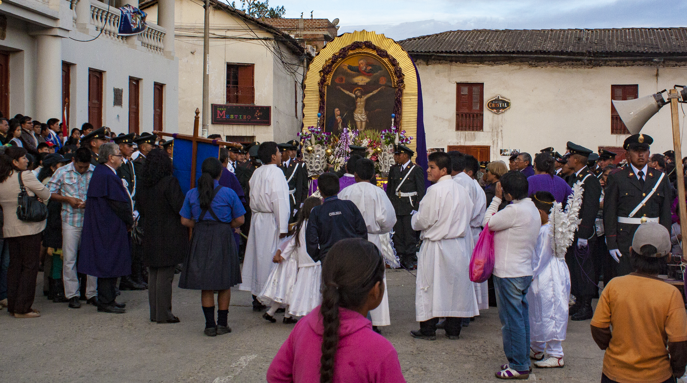 Fiestas del pueblo Andahuaylas, Region de Apurimac, Perú