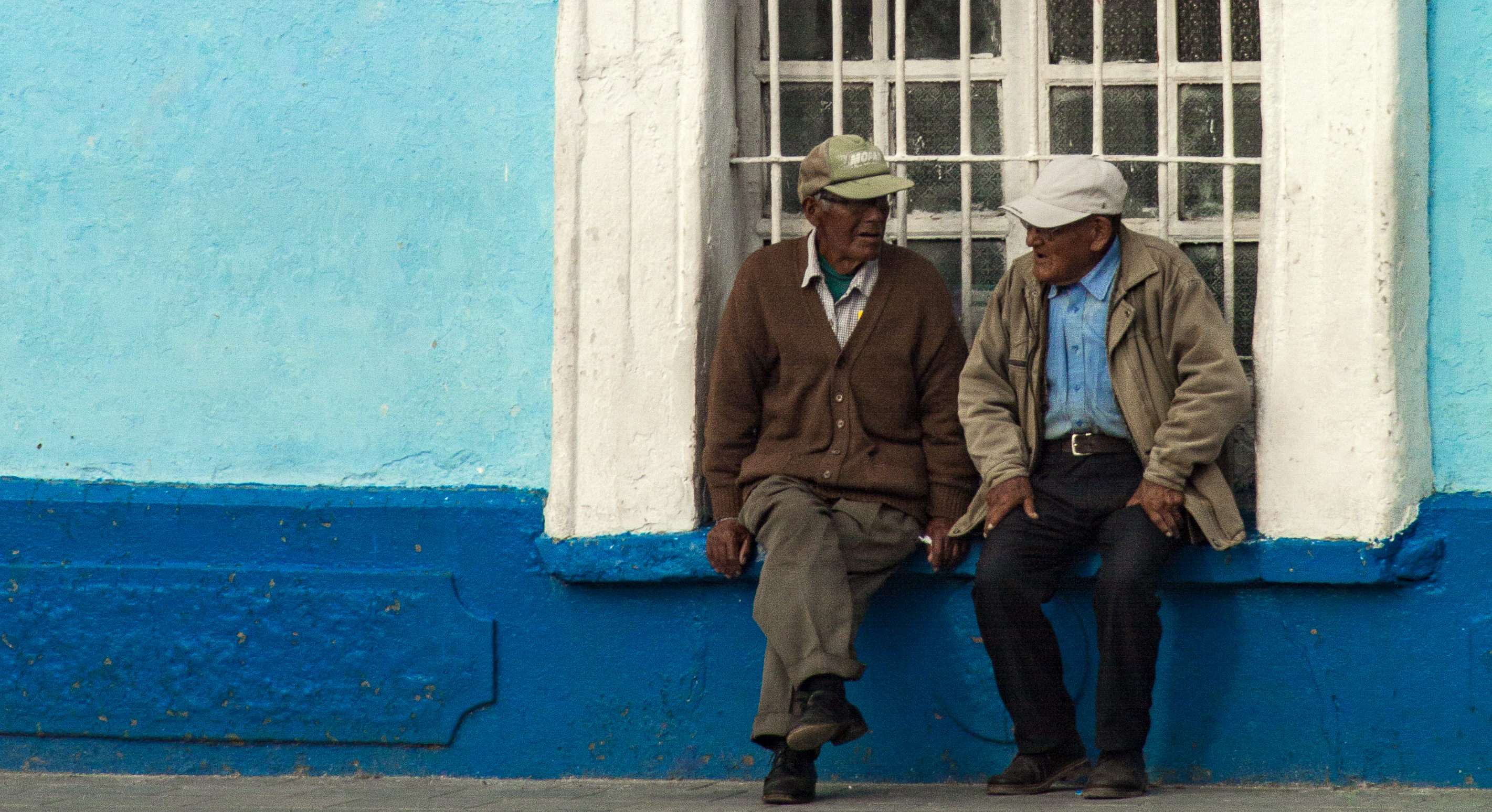 Conversando ciudad de Puno, Puno, Perú