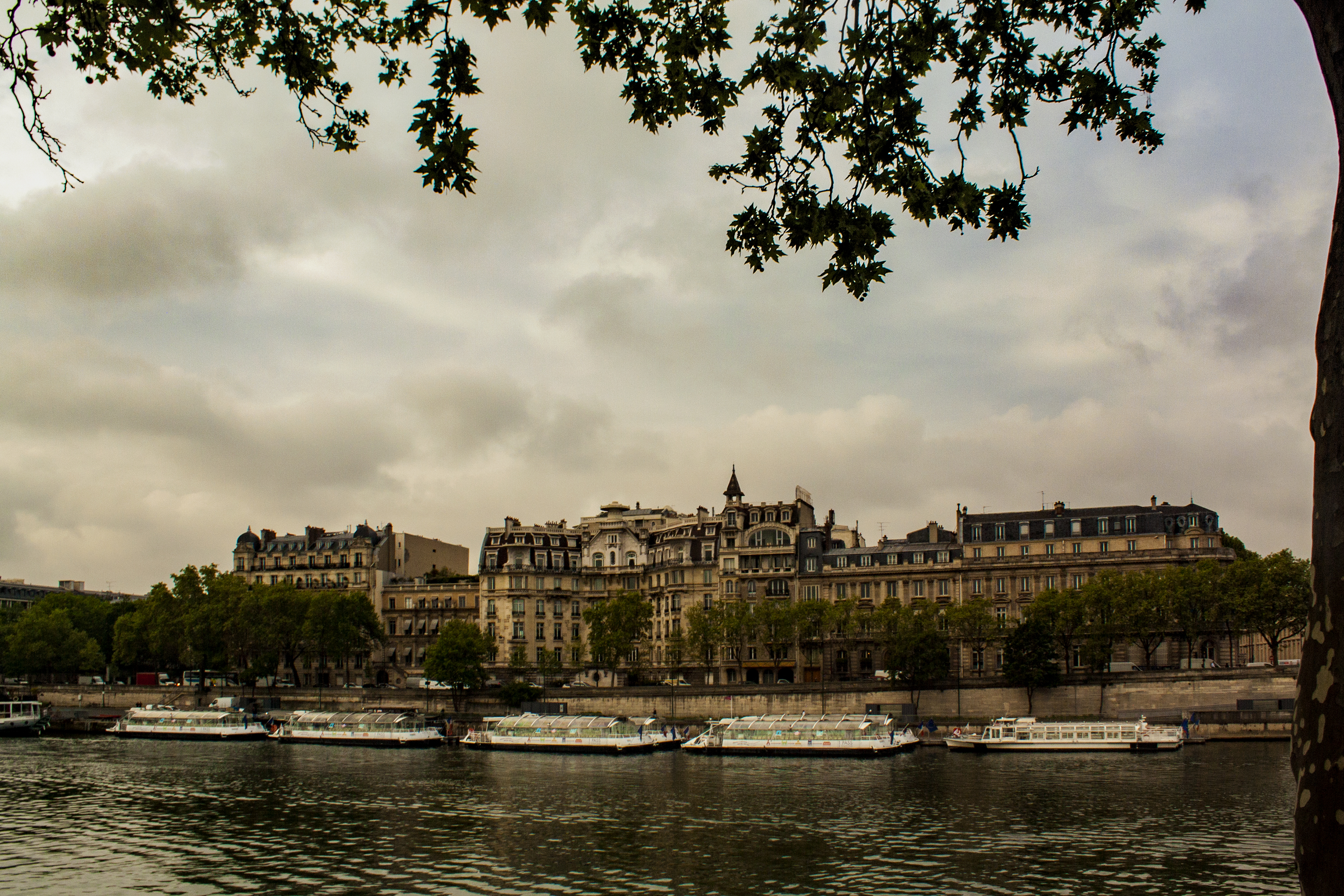 La margen del río París, Francia