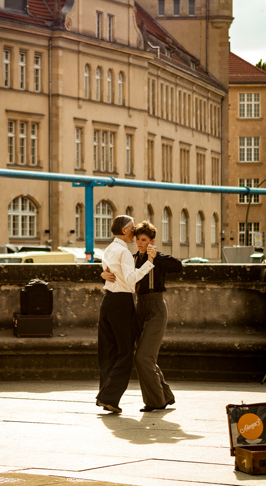 El tango callejero Calles de Berlin, Alemania