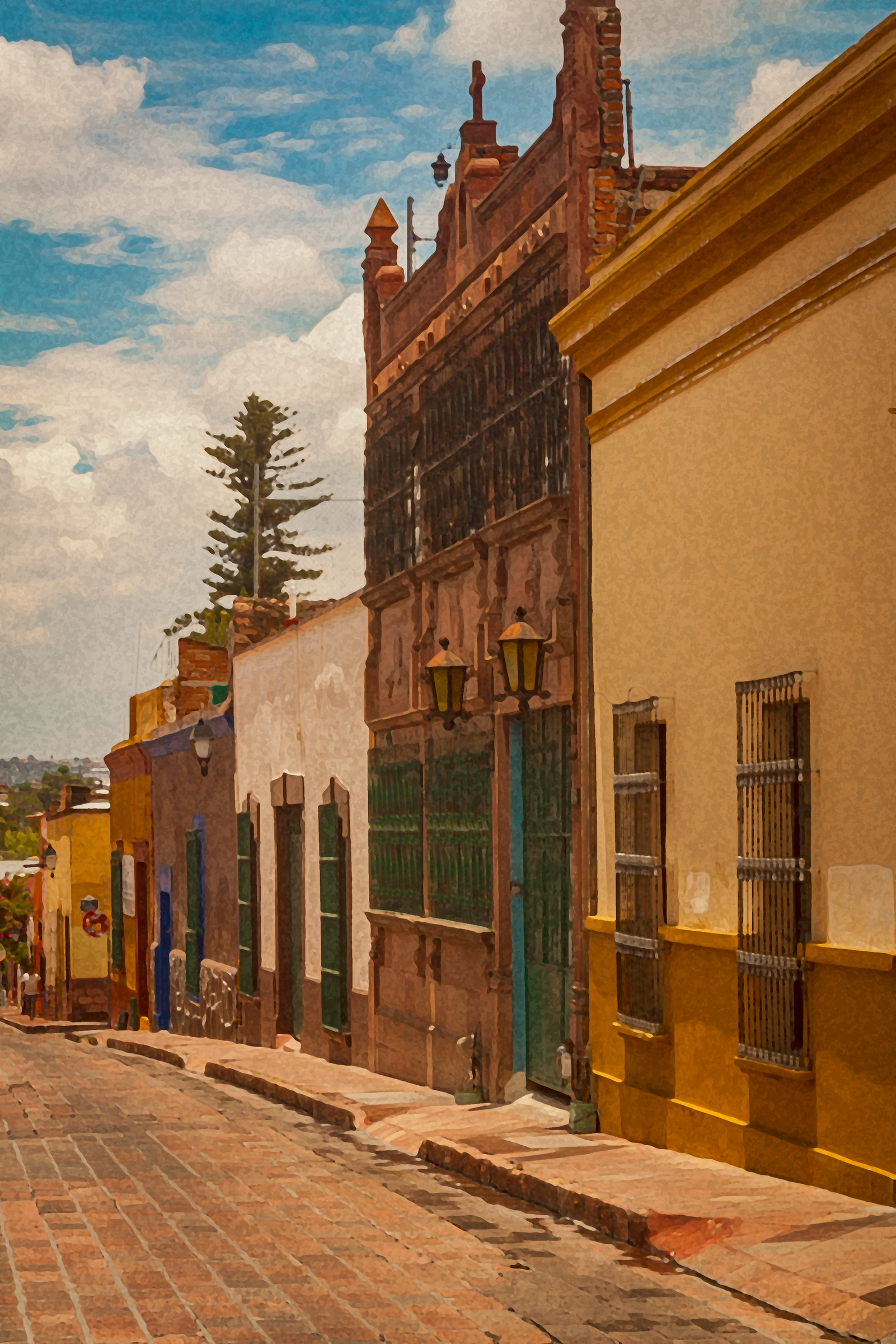 Las calles del centro histórico San Miguel de Allende, Guanajuato, México