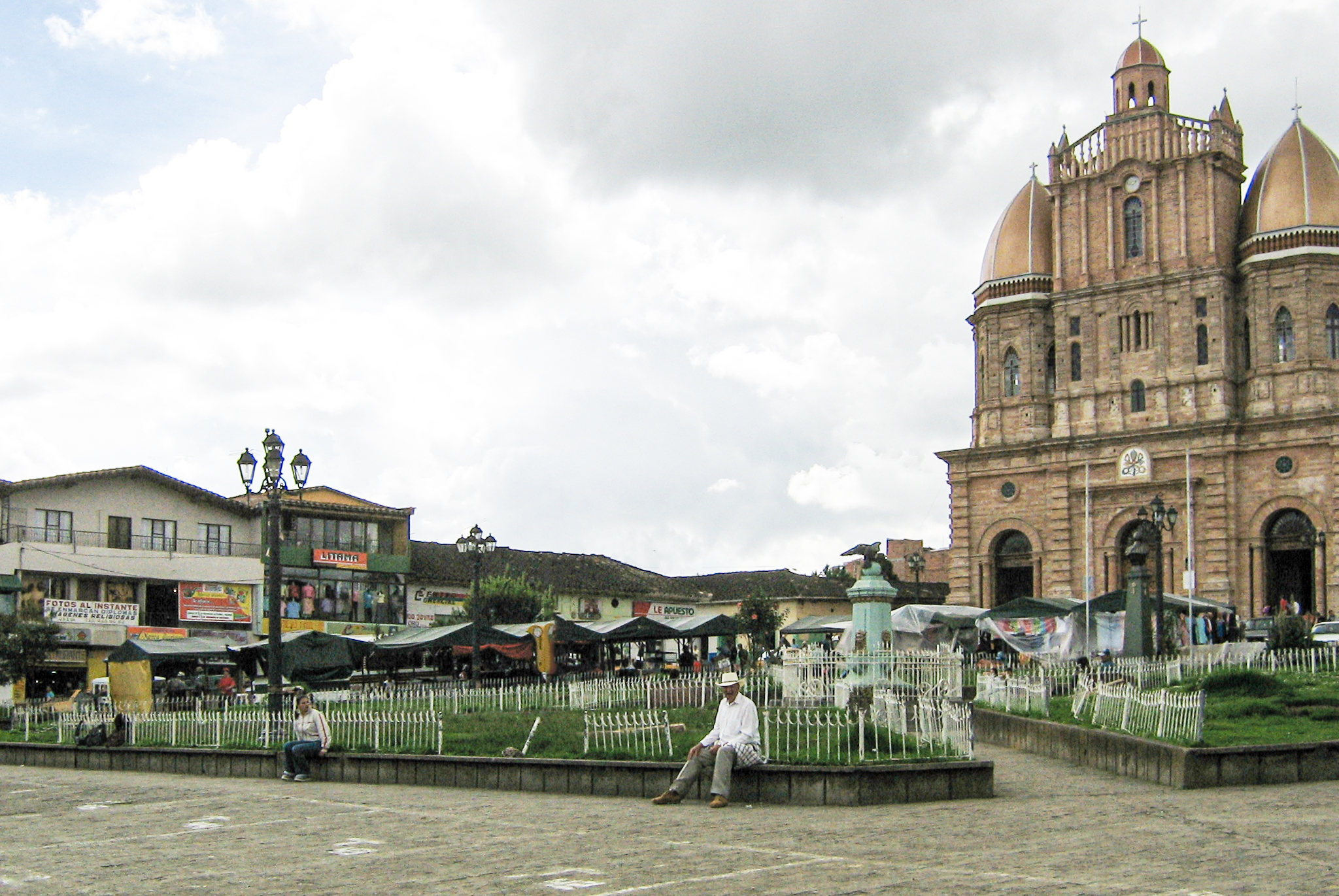 La Plaza Santa Rosa de Osos, Antioquia, Colombia