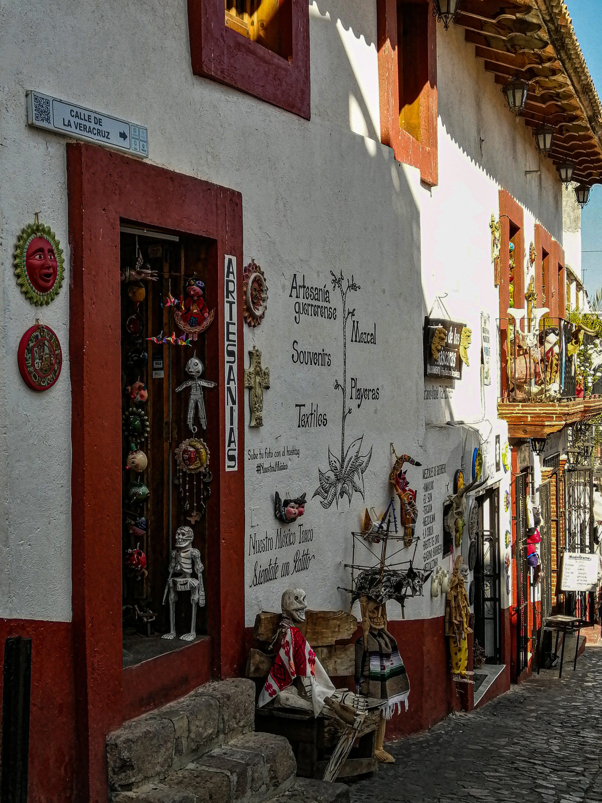 Las artesanías Taxco de Alarcón, Guerrero, México