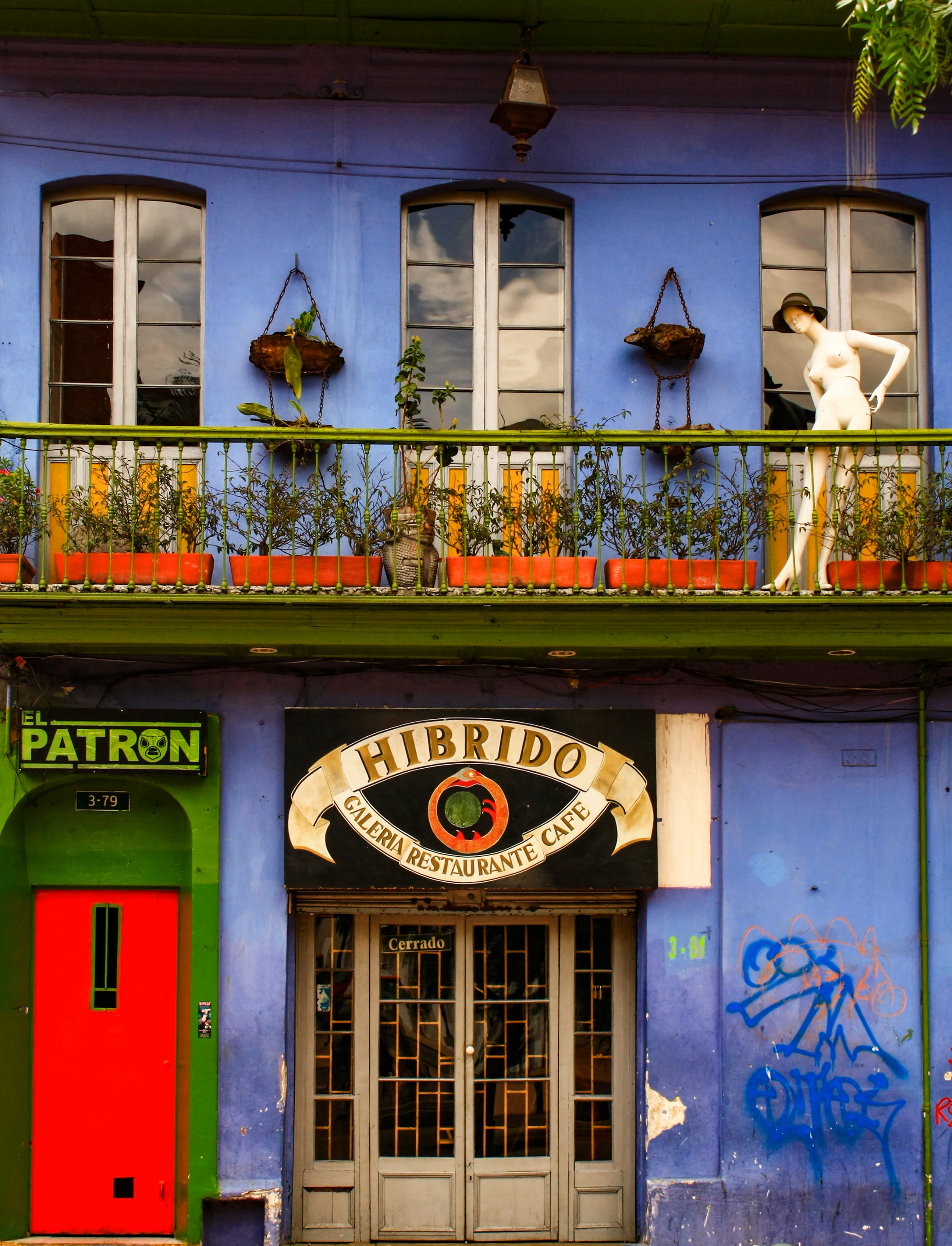 The coffee house Casco Viejo, Panama City, Panama