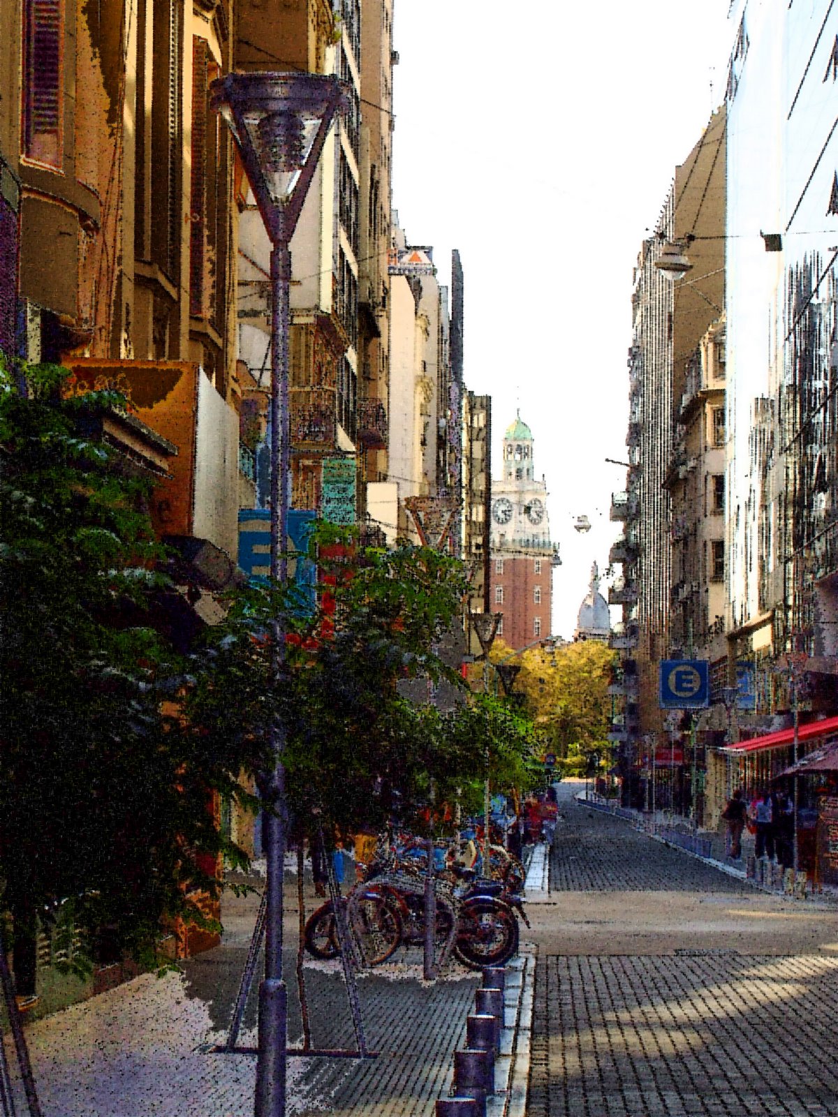 Calle de la Reconquista ciudad autónoma de Buenos Aires, Argentina